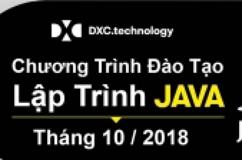 Chương trình đào tạo lập trình Java - Công ty DXC Technology
